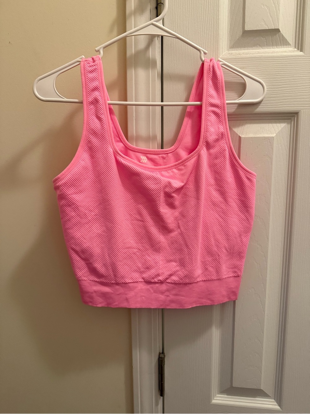 Pink athletic top